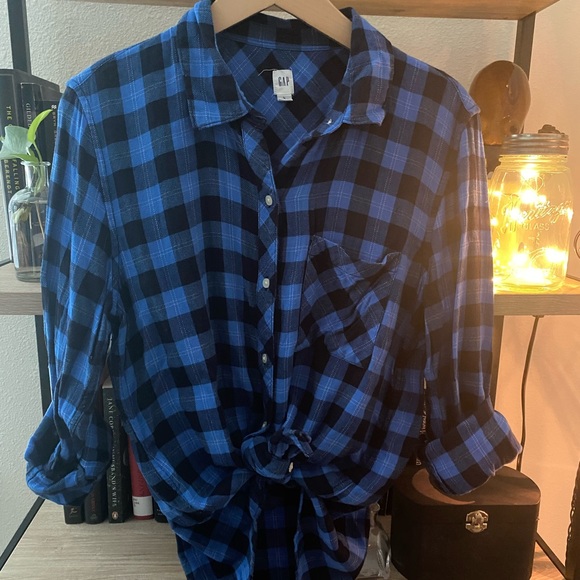 GAP Tops - Gap Flannel Shirt